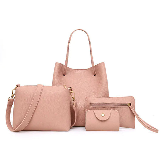 4-Piece Bucket Tote Bag Set — New Arrival Trendy Attic Store01