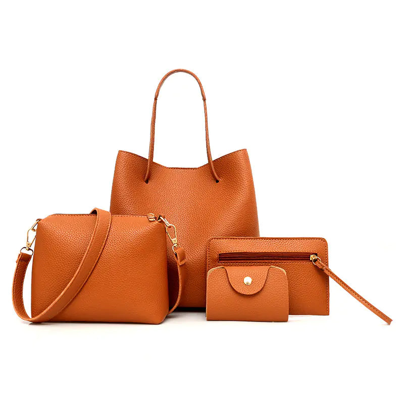 4-Piece Bucket Tote Bag Set — New Arrival Trendy Attic Store01