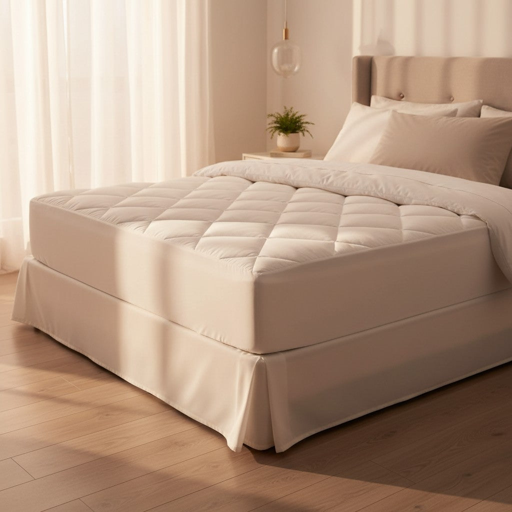 Quilted Mattress Cover-0