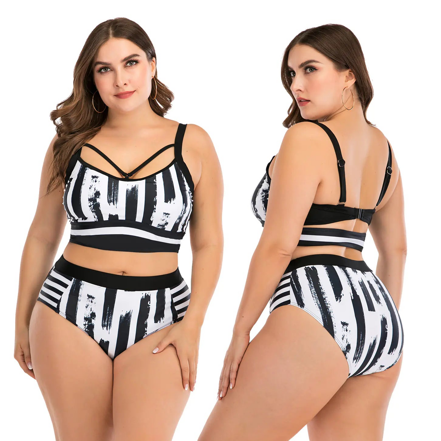 Plus Size Bikini Swimwear for Women — Curves & Confidence Trendy Attic Store01