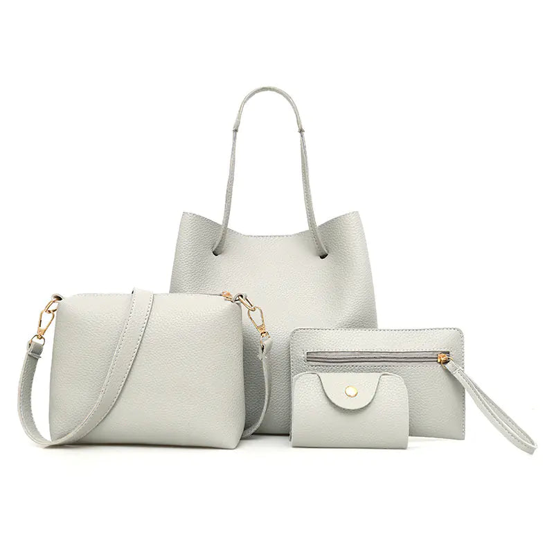 4-Piece Bucket Tote Bag Set — New Arrival Trendy Attic Store01